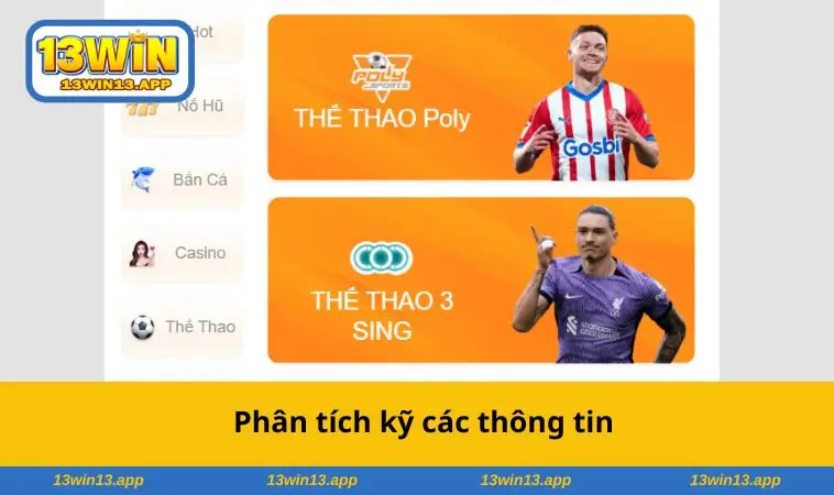 Phân tích kỹ các thông tin